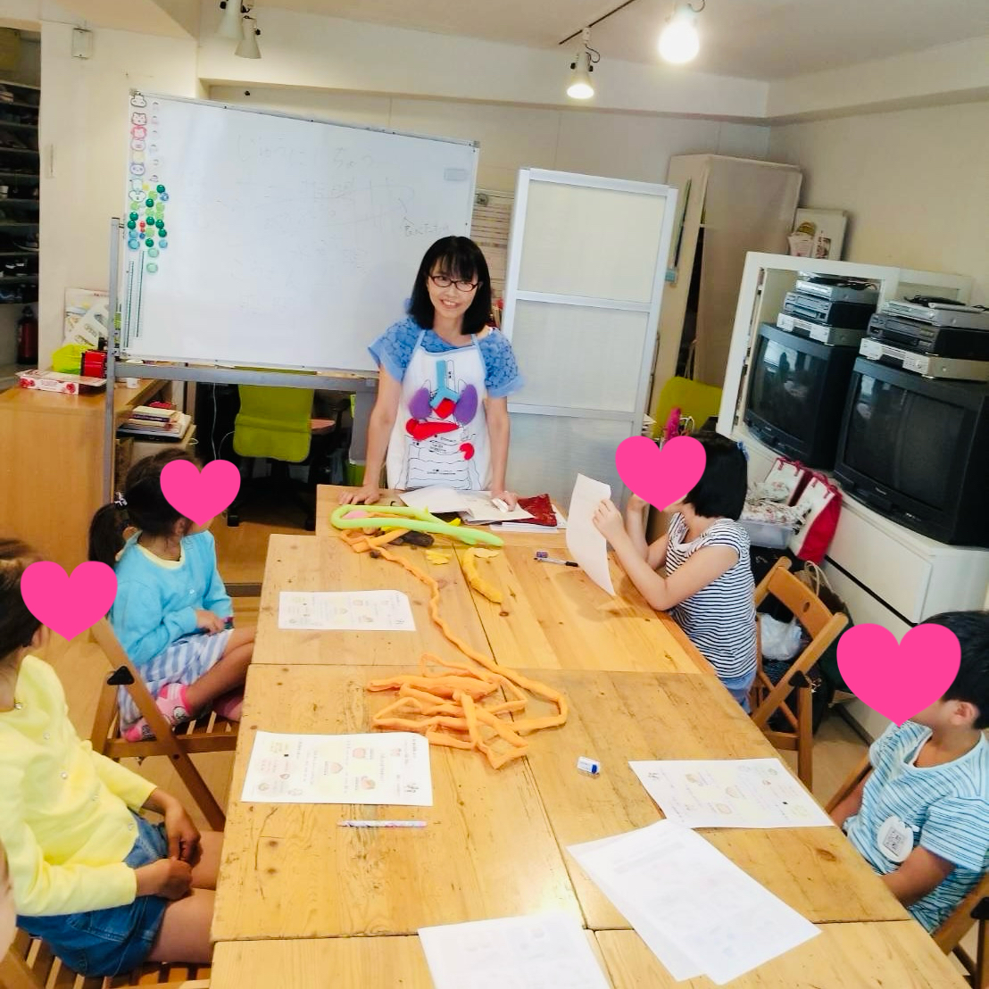 親子でうんち講座、子ども版腸活
